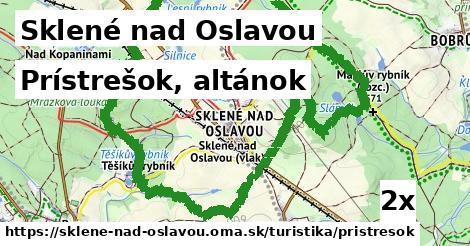 Prístrešok, altánok, Sklené nad Oslavou