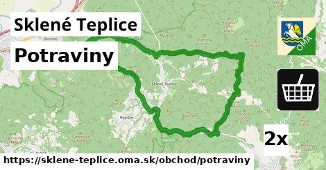 Potraviny, Sklené Teplice