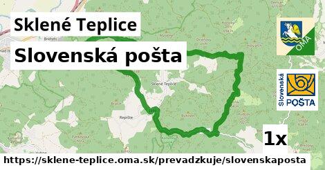 Slovenská pošta, Sklené Teplice