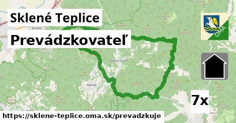 prevádzkovateľ v Sklené Teplice