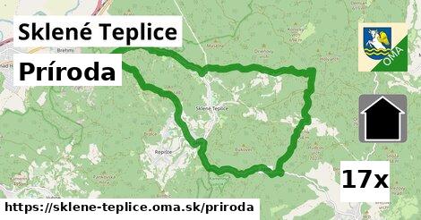 príroda v Sklené Teplice