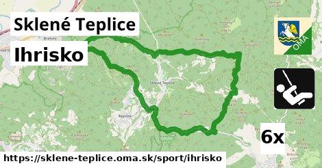 Ihrisko, Sklené Teplice