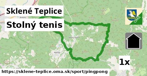 stolný tenis v Sklené Teplice