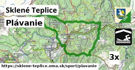 Plávanie, Sklené Teplice