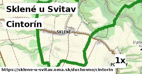 Cintorín, Sklené u Svitav