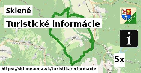 Turistické informácie, Sklené