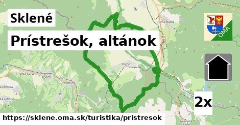 Prístrešok, altánok, Sklené