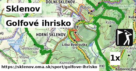 golfové ihrisko v Sklenov