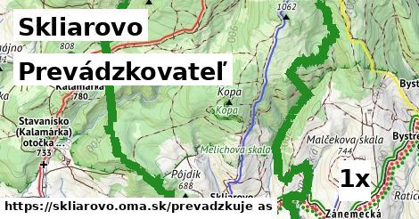 prevádzkovateľ v Skliarovo