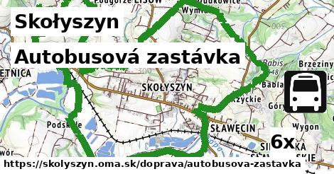 Autobusová zastávka, Skołyszyn