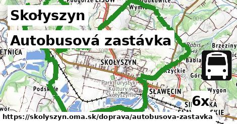 Autobusová zastávka, Skołyszyn