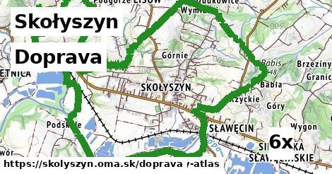 doprava v Skołyszyn