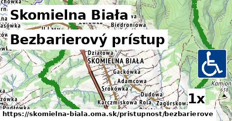 bezbarierový prístup v Skomielna Biała