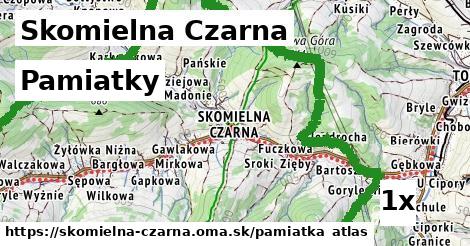 pamiatky v Skomielna Czarna