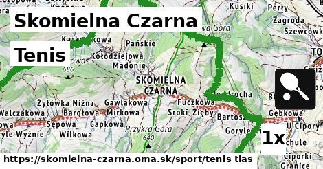 tenis v Skomielna Czarna