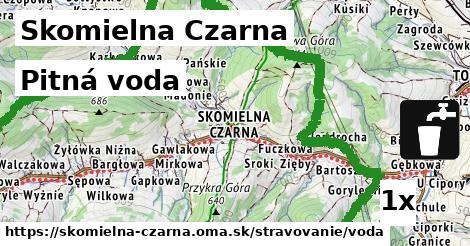 pitná voda v Skomielna Czarna