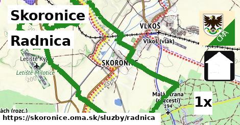 Radnica, Skoronice