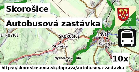 Autobusová zastávka, Skorošice