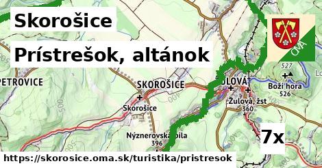 Prístrešok, altánok, Skorošice