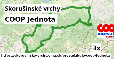 COOP Jednota, Skorušinské vrchy