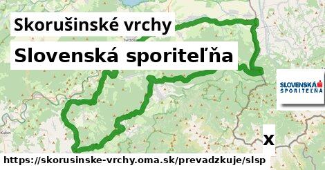 Slovenská sporiteľňa, Skorušinské vrchy