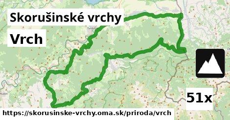 Vrch, Skorušinské vrchy