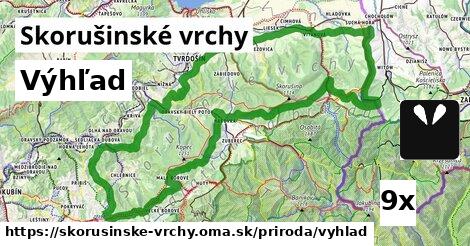 Výhľad, Skorušinské vrchy