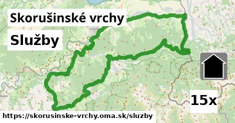 služby v Skorušinské vrchy