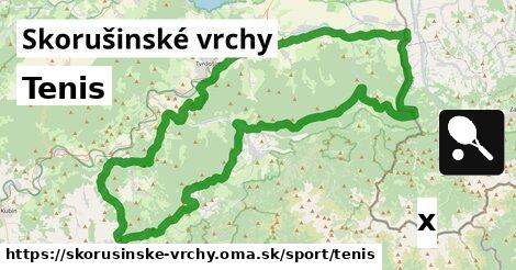 Tenis, Skorušinské vrchy