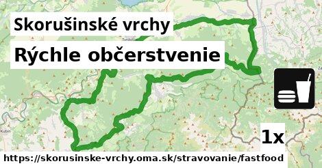 Rýchle občerstvenie, Skorušinské vrchy