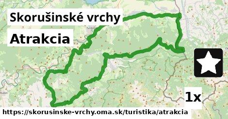 Atrakcia, Skorušinské vrchy