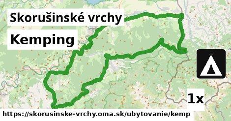 Kemping, Skorušinské vrchy