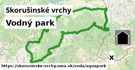 Vodný park, Skorušinské vrchy