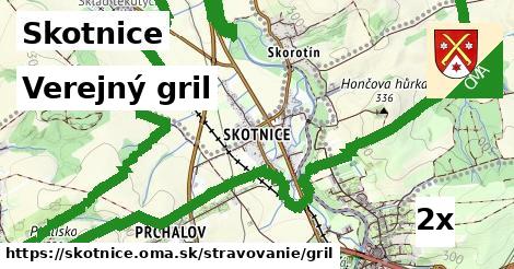 verejný gril v Skotnice