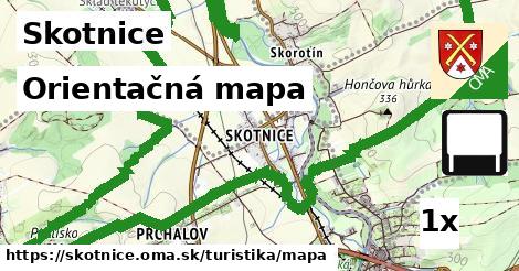 Orientačná mapa, Skotnice