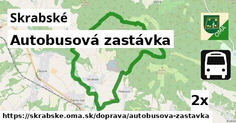 Autobusová zastávka, Skrabské