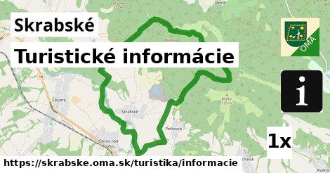 Turistické informácie, Skrabské