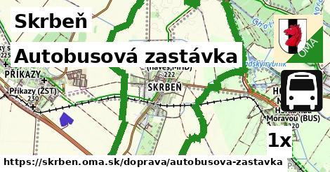 Autobusová zastávka, Skrbeň
