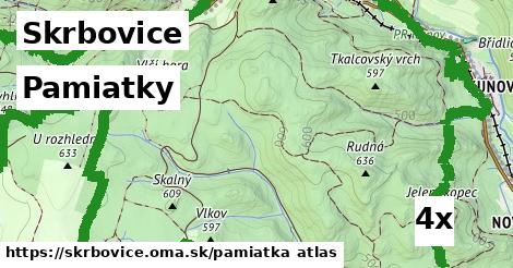 pamiatky v Skrbovice