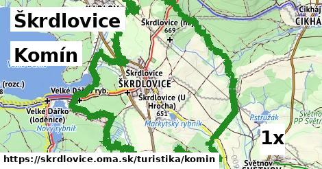 Komín, Škrdlovice