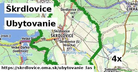 ubytovanie v Škrdlovice