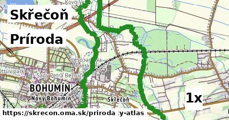 príroda v Skřečoň
