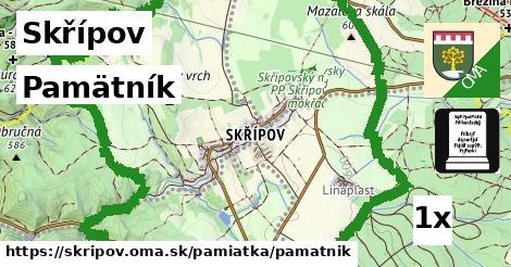 Pamätník, Skřípov