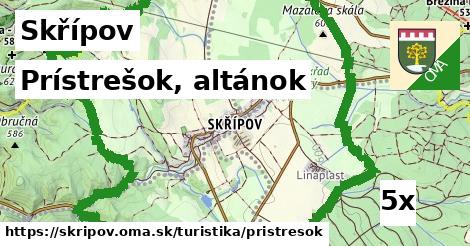 Prístrešok, altánok, Skřípov