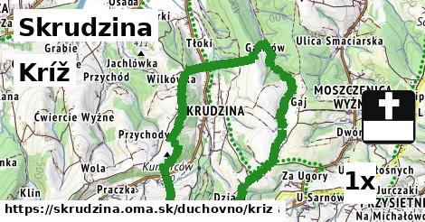 kríž v Skrudzina