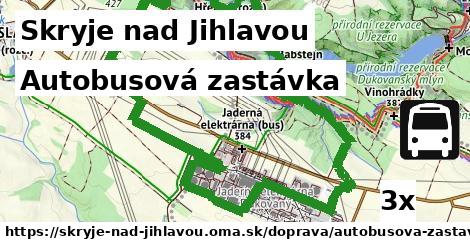 Autobusová zastávka, Skryje nad Jihlavou