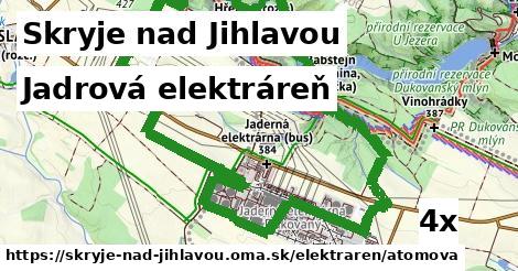 Jadrová elektráreň, Skryje nad Jihlavou