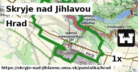 hrad v Skryje nad Jihlavou