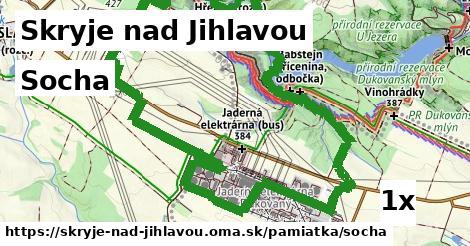 Socha, Skryje nad Jihlavou