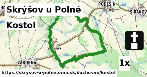 Kostol, Skrýšov u Polné